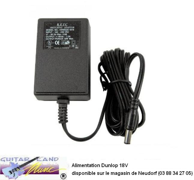 Alimentation Dunlop 18V